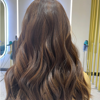 VICTORIA - Warm Brown With Red Balayage (S/M)